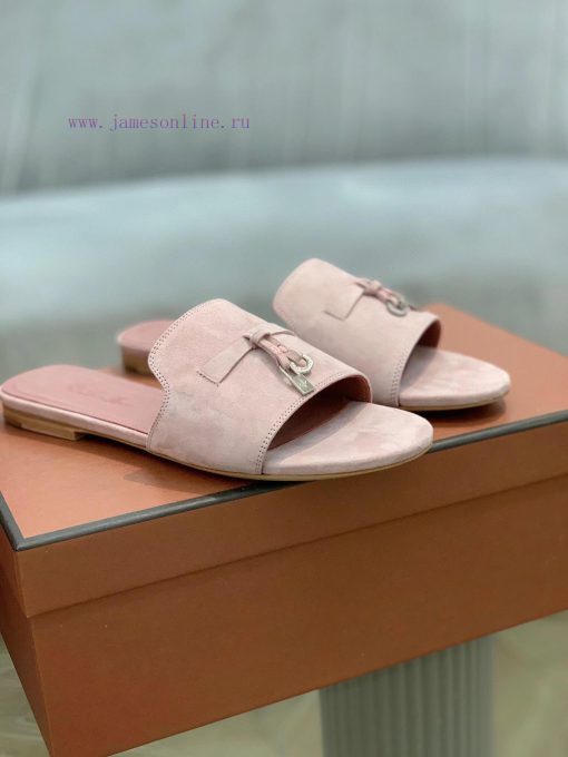 Loro Pia * a slippers are made of top-notch Italian cashmere, retro elegant, low-key, luxuri07h3vm1q - Image 3