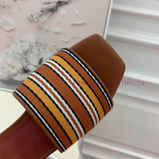 Loro Pian * Prightly Charms series slippersMaterial and fabric: Original cowhide, leather li9e8z3h5e - Image 8