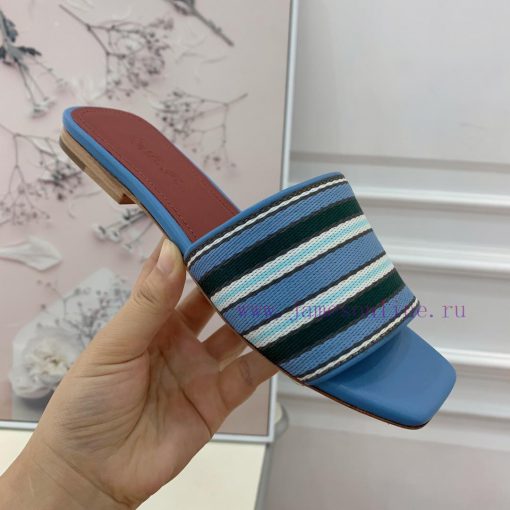 Loro Pian * Prightly Charms series slippersMaterial and fabric: Original cowhide, leather li2v1zrwp1 - Image 6