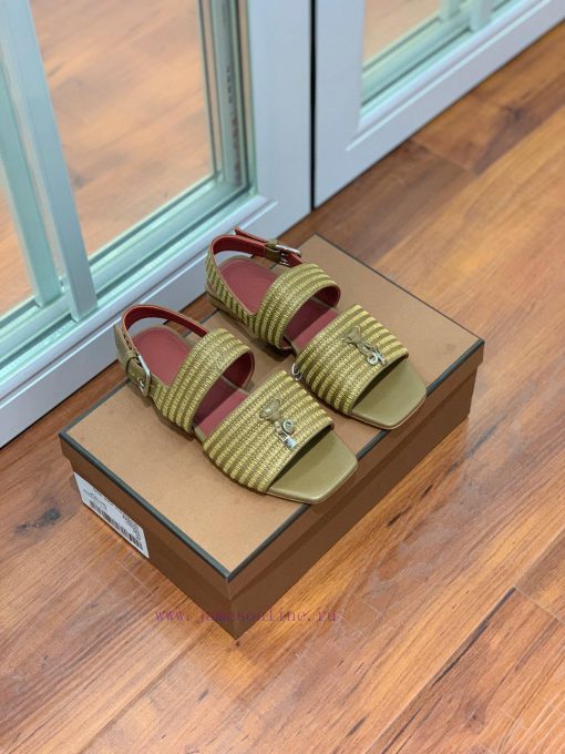 Loro Pian * Prightly Charms series slippersMaterial and fabric: Original cowhide, leather liwm0fs46i - Image 3