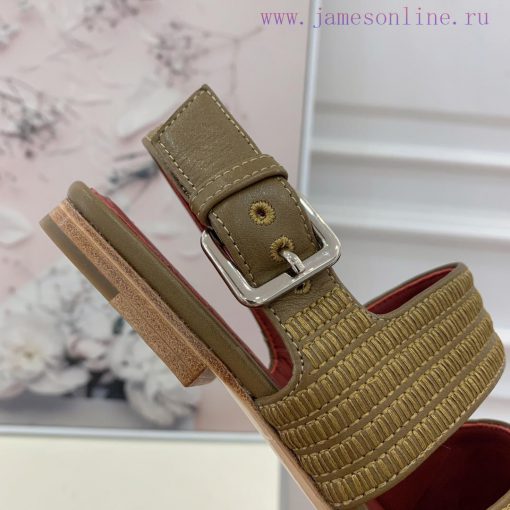 Loro Pian * Prightly Charms series slippersMaterial and fabric: Original cowhide, leather liwm0fs46i - Image 9