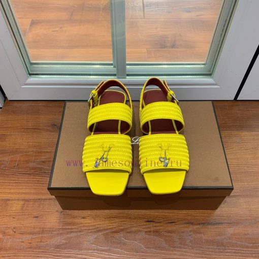 Loro Pian * Prightly Charms series slippersMaterial and fabric: Original cowhide, leather li7st7mcwd - Image 2