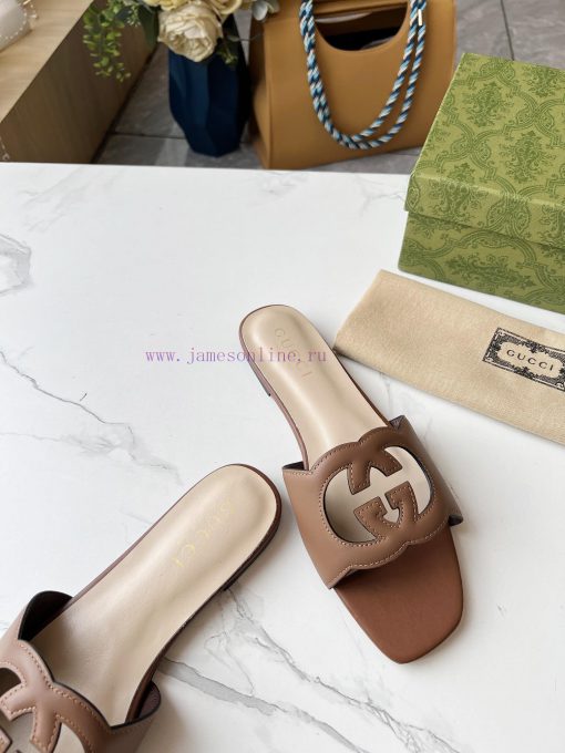 Gucci new style, cowhide fabric, sheepskin lining, sizes 35-44 with leather sole and 40gxy8srwc - Image 9