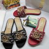 2024 Dior new women's flat slippers Fashionable and innovative Simplicity and grandeur withofela85x9