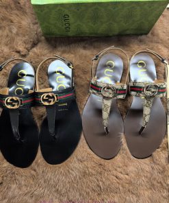 GucciGucci 󾓩󾓩 2024 flat bottom women's slippers, top of the line in the market, synchronizedwzbv0131