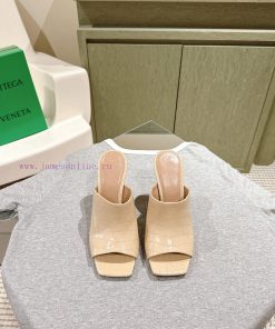 | ²⁰²4 𝐬𝐬  🤍🤎 BV Knot series metal heel slippers with high heels~Original version and 8.5 1:40m67yb5