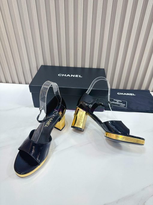 CHANEL 2024 Spring Sandals Single ShoesEuropean purchasing agent&Xiangnanjia's new fashion l5je04772 - Image 4