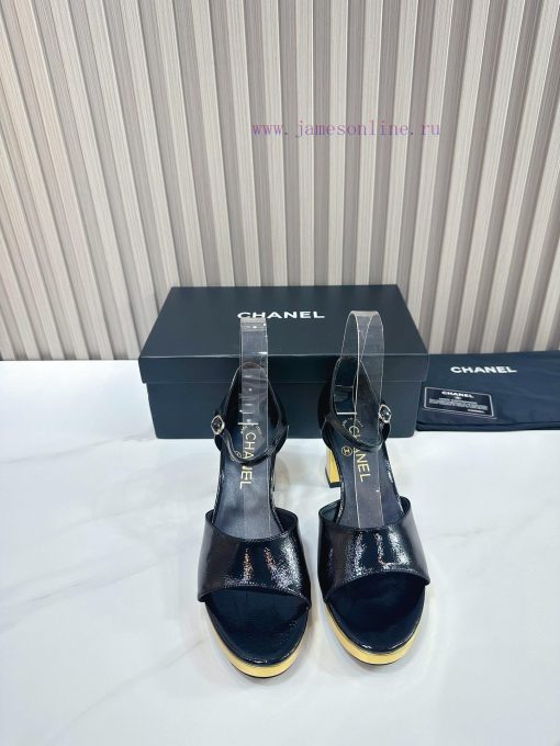 CHANEL 2024 Spring Sandals Single ShoesEuropean purchasing agent&Xiangnanjia's new fashion l5je04772 - Image 5