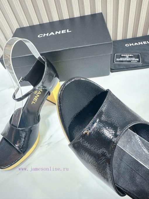 CHANEL 2024 Spring Sandals Single ShoesEuropean purchasing agent&Xiangnanjia's new fashion l5je04772 - Image 7