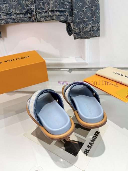 LV couple styleMain embossed slippers hard goods newly launchedA high-end purchasing productz4v8m31i - Image 7