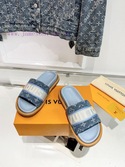 LV couple styleMain embossed slippers hard goods newly launchedA high-end purchasing productaau52hj0 - Image 3