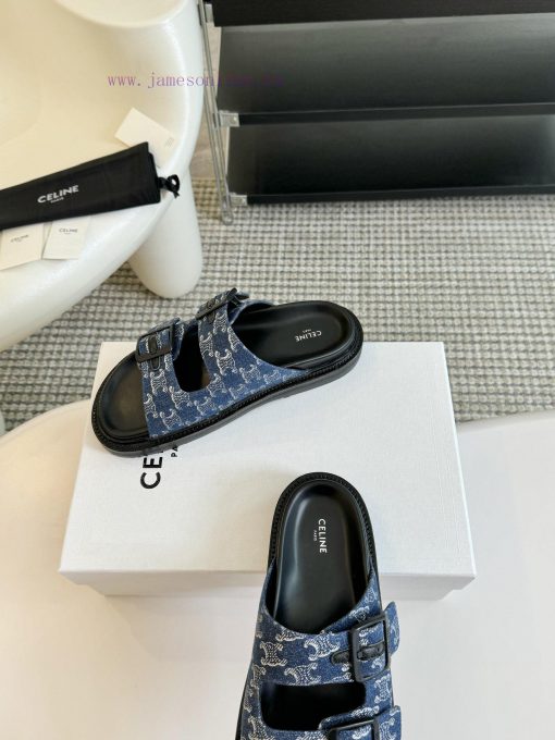 Celine 2024 Spring/Summer CollectionThe Arc de Triomphe's British style flat bottomed micro kxjx62xf - Image 5