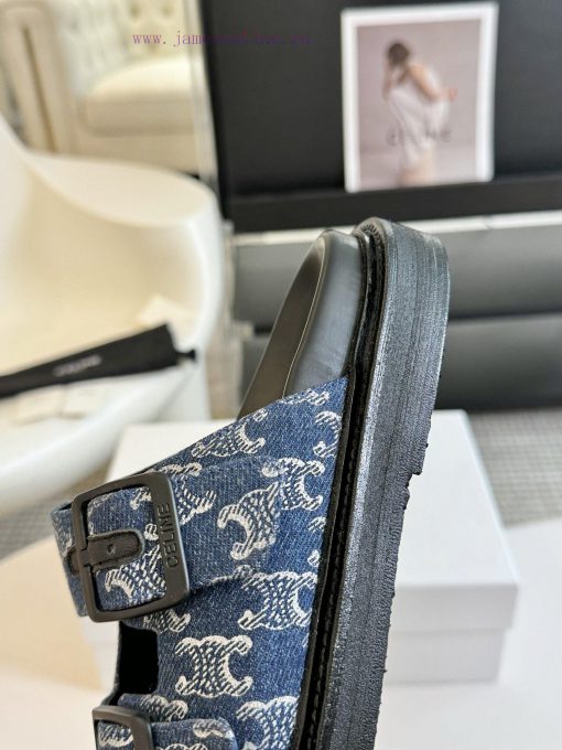 Celine 2024 Spring/Summer CollectionThe Arc de Triomphe's British style flat bottomed micro kxjx62xf - Image 8