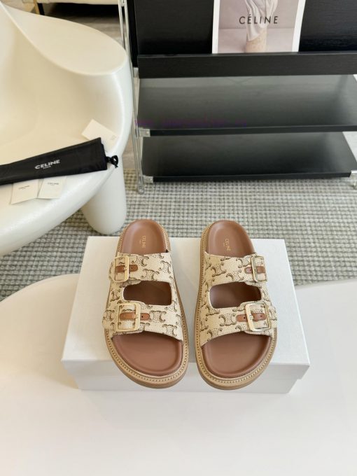 Celine 2024 Spring/Summer CollectionThe Arc de Triomphe's British style flat bottomed micro q6roc7yj