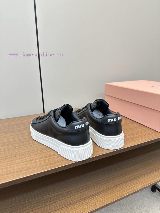 Miumiu Miumiu 🧡 2024 new top casual white shoesNew release of casual white shoes and hard gonl95bx6q - Image 5