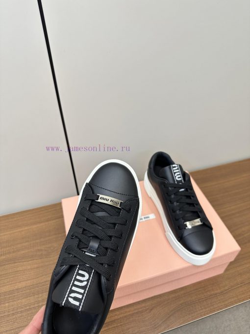 Miumiu Miumiu 🧡 2024 new top casual white shoesNew release of casual white shoes and hard gonl95bx6q - Image 7