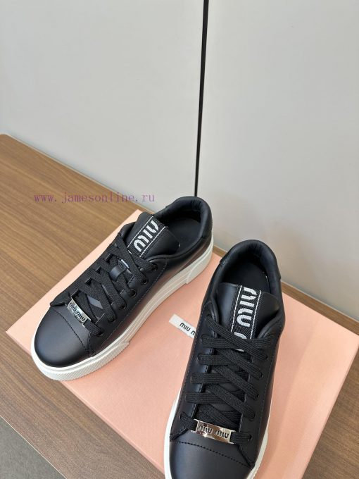 Miumiu Miumiu 🧡 2024 new top casual white shoesNew release of casual white shoes and hard gonl95bx6q - Image 9