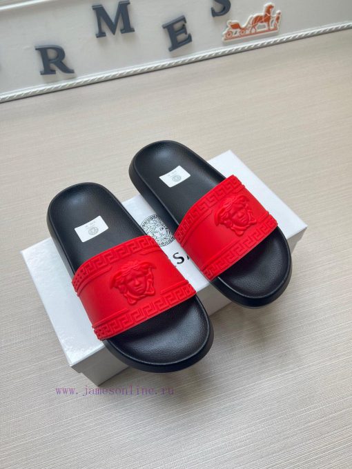 Versace slippers men's high-end brand official website 11 latest masterpiece original mold ccnl7q7lx - Image 4