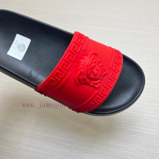 Versace slippers men's high-end brand official website 11 latest masterpiece original mold ccnl7q7lx - Image 7
