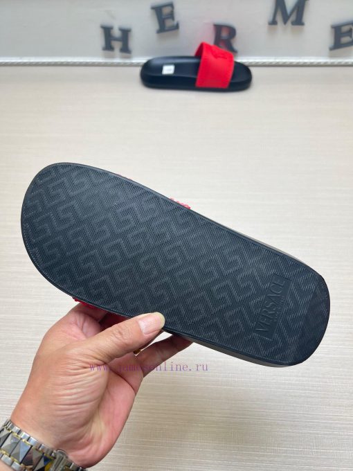 Versace slippers men's high-end brand official website 11 latest masterpiece original mold ccnl7q7lx - Image 10