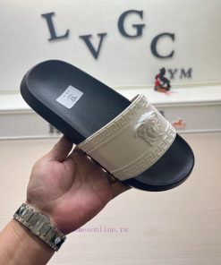 Versace slippers men's high-end brand official website 11 latest masterpiece original mold cq4s59uef