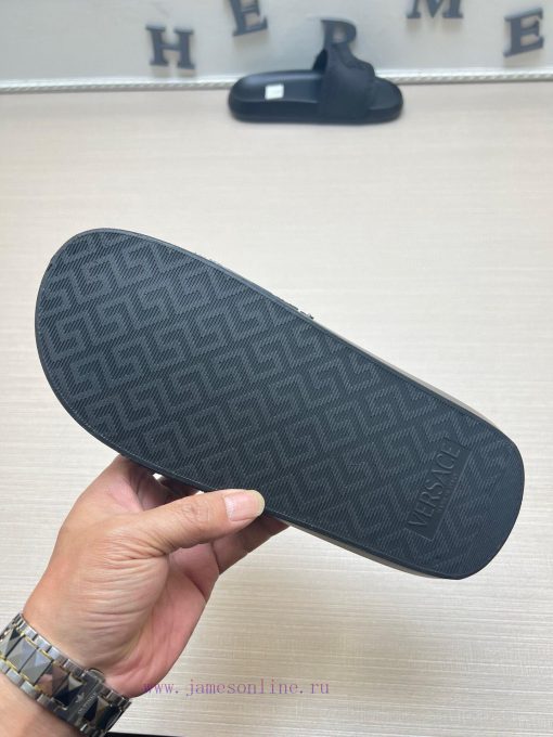 Versace slippers men's high-end brand official website 11 latest masterpiece original mold c1edncnjh - Image 10