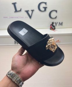 Versace slippers men's high-end brand official website 11 latest masterpiece original mold c5sbscdg9