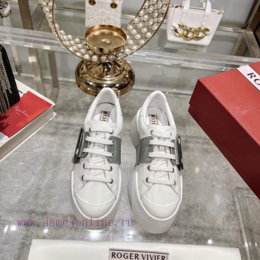 The 2024 new RV women's shoes, Viv Skate casual white shoes, are easy to wear and versatile 6qqb7u0v - Image 2