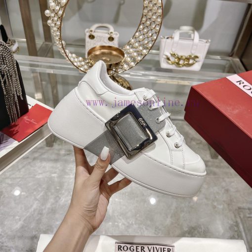 The 2024 new RV women's shoes, Viv Skate casual white shoes, are easy to wear and versatile 6qqb7u0v - Image 4