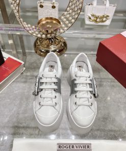 The 2024 new RV women's shoes, Viv Skate casual white shoes, are easy to wear and versatile 61hund6y