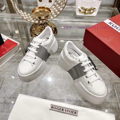 The 2024 new RV women's shoes, Viv Skate casual white shoes, are easy to wear and versatile 6qqb7u0v - Image 5