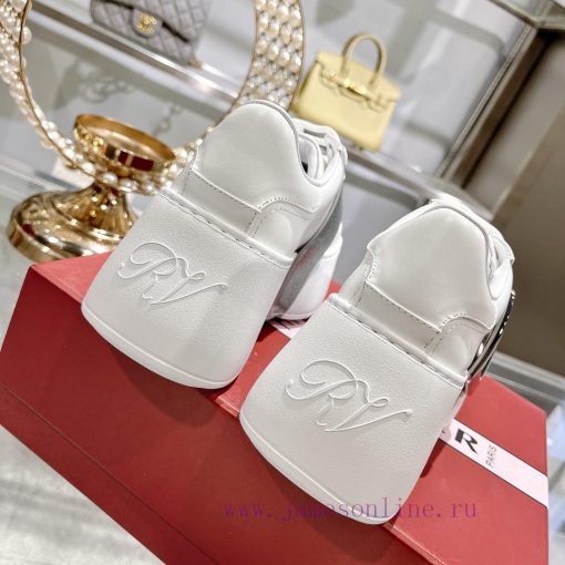 The 2024 new RV women's shoes, Viv Skate casual white shoes, are easy to wear and versatile 6qqb7u0v - Image 8