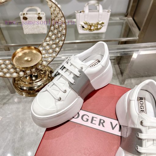 The 2024 new RV women's shoes, Viv Skate casual white shoes, are easy to wear and versatile 61hund6y - Image 7