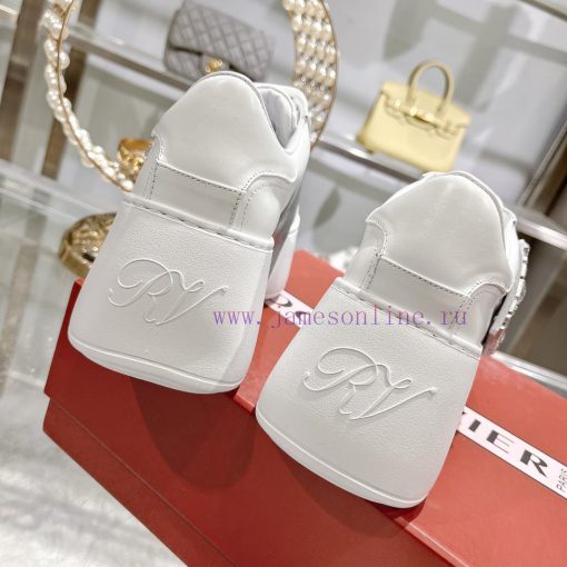 The 2024 new RV women's shoes, Viv Skate casual white shoes, are easy to wear and versatile 61hund6y - Image 8