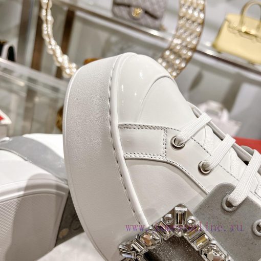 The 2024 new RV women's shoes, Viv Skate casual white shoes, are easy to wear and versatile 61hund6y - Image 9