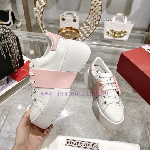The 2024 new RV women's shoes, Viv Skate casual white shoes, are easy to wear and versatile hz4anhud - Image 3