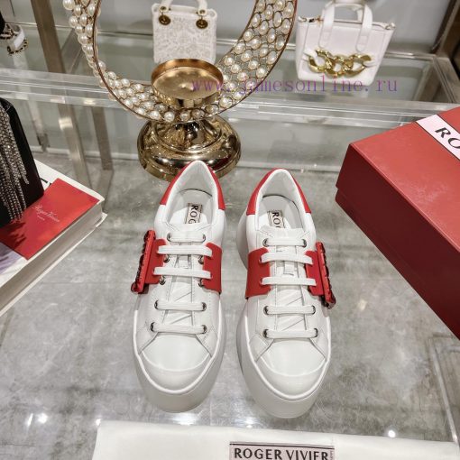 The 2024 new RV women's shoes, Viv Skate casual white shoes, are easy to wear and versatile t8p5jg7g - Image 2