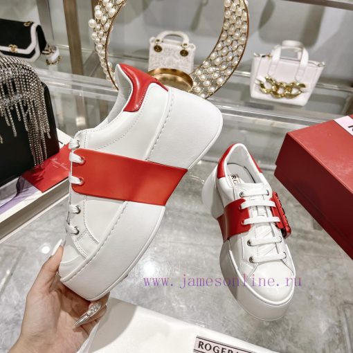 The 2024 new RV women's shoes, Viv Skate casual white shoes, are easy to wear and versatile t8p5jg7g - Image 3