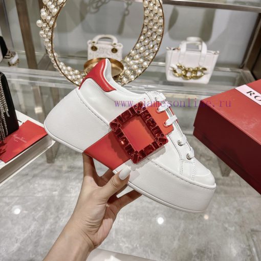 The 2024 new RV women's shoes, Viv Skate casual white shoes, are easy to wear and versatile t8p5jg7g - Image 4