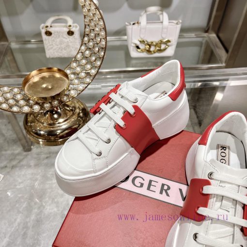 The 2024 new RV women's shoes, Viv Skate casual white shoes, are easy to wear and versatile t8p5jg7g - Image 7