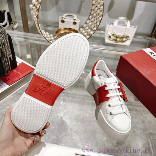The 2024 new RV women's shoes, Viv Skate casual white shoes, are easy to wear and versatile t8p5jg7g - Image 10