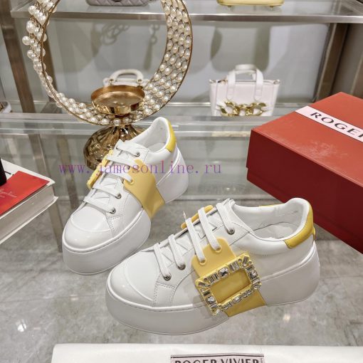 The 2024 new RV women's shoes, Viv Skate casual white shoes, are easy to wear and versatile npj5vom7 - Image 6