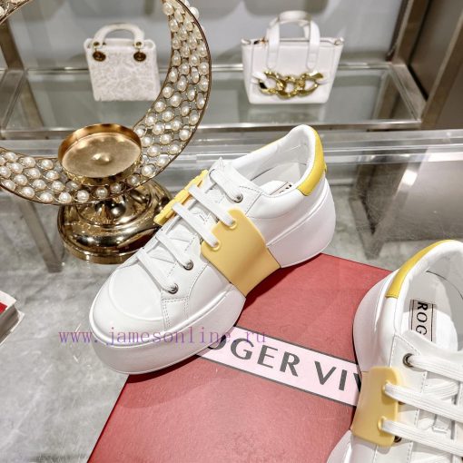 The 2024 new RV women's shoes, Viv Skate casual white shoes, are easy to wear and versatile npj5vom7 - Image 7