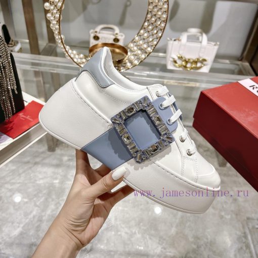 The 2024 new RV women's shoes, Viv Skate casual white shoes, are easy to wear and versatile ojy2j82a - Image 4