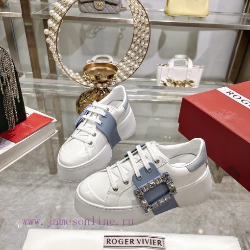 The 2024 new RV women's shoes, Viv Skate casual white shoes, are easy to wear and versatile ojy2j82a - Image 6