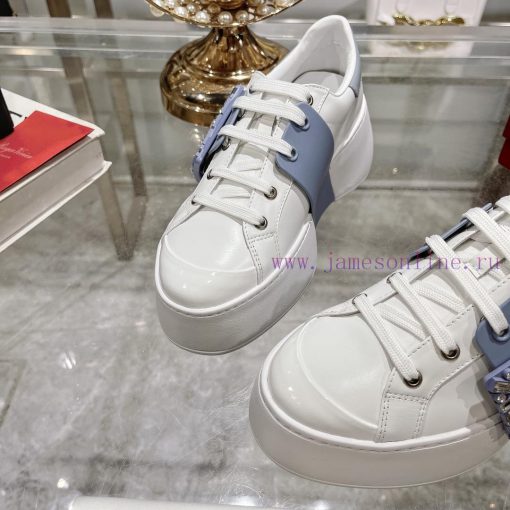 The 2024 new RV women's shoes, Viv Skate casual white shoes, are easy to wear and versatile ojy2j82a - Image 9