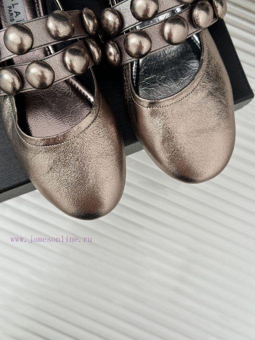 AlAIA | Classic retro pearl Mary Jane shoes from AlAIAFull of girlish style, with both moderfnggsd9c - Image 8