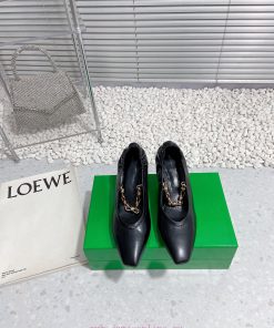 Bottega Veneta 24 new BV small square chain high heels single shoe◾ Shoe upper made of cowhix77dwda2