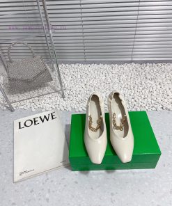 Bottega Veneta 24 new BV small square chain high heels single shoe◾ Shoe upper made of cowhigo2jazmy