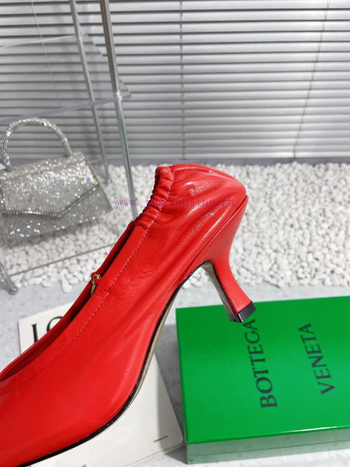 Bottega Veneta 24 new BV small square chain high heels single shoe◾ Shoe upper made of cowhibbinjg9e - Image 8